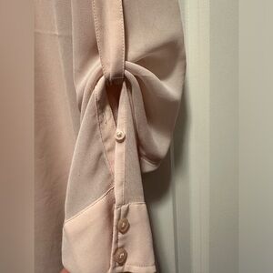 Express. Button up. Sheer Shirt. Great for office or casual wear.